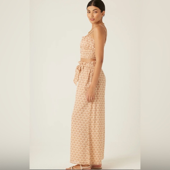 Bila 77 Belted High Waist Wide Leg Pant - Picture 2 of 4